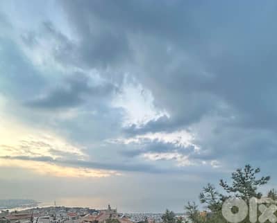 530 SQM Land in Rabieh, Metn with Breathtaking Sea View