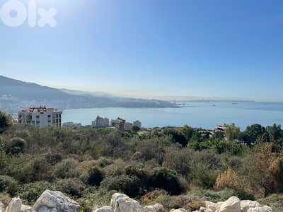 1020 SQM Prime Location Adma, Keserwan with Breathtaking Sea View