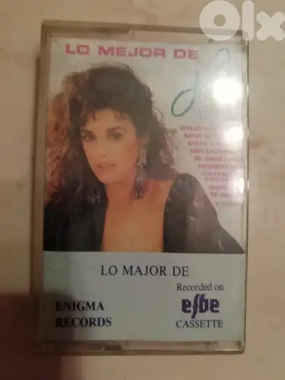 Lucía Méndez best of unofficial cassette release