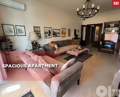 Spacious and elegant living/ Msaytbeh-مصيطبة REF#SD128236