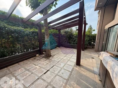 3 bedroom Chalet+garden+gym access+pool access 4rent in Nahr el Klab