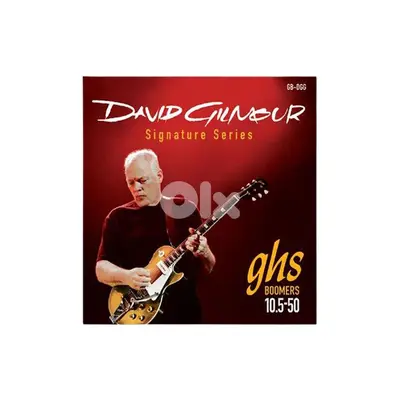 GHS GB-DGG Red David Gilmour Signature Series Guitar Strings (10.5-50)