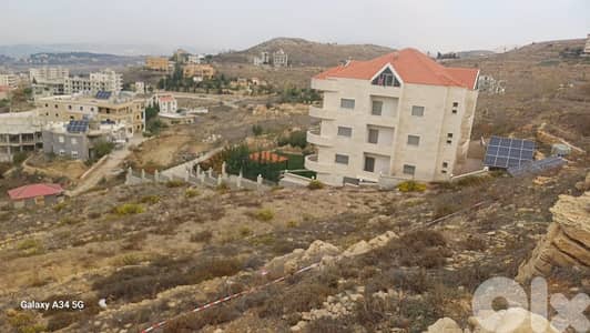 L19655 - 1,503 SQM Land For Sale in Bhamdoun