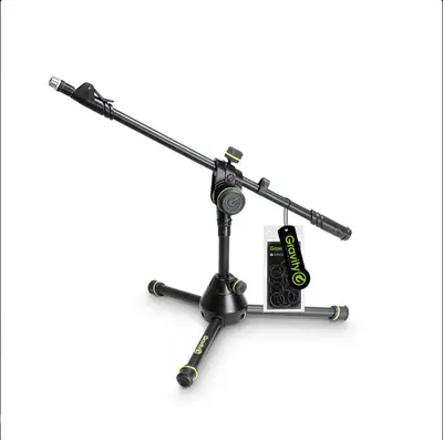 Gravity MS 3122 HDB Short Heavy Duty Microphone Stand with Folding Tri