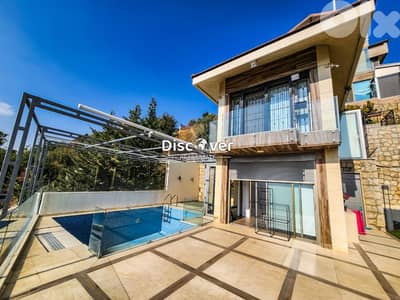 A RARE ! Stand-Alone Chalet with Pool for sale in Baabdat !