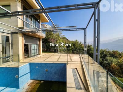 A RARE ! Stand-Alone Chalet with Pool for sale in Baabdat !