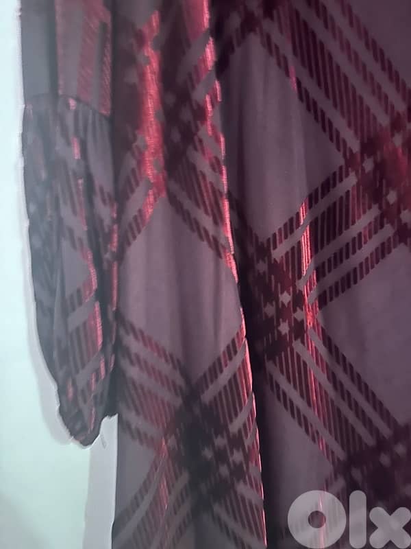 Burgundy dress 1