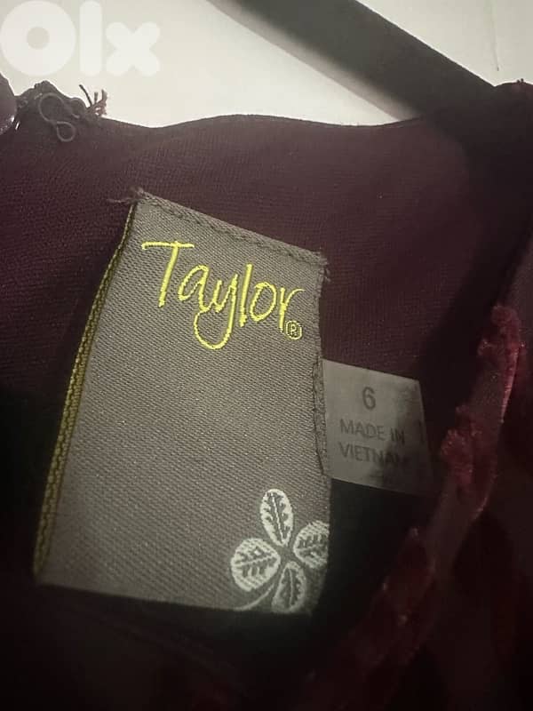 Burgundy dress 2