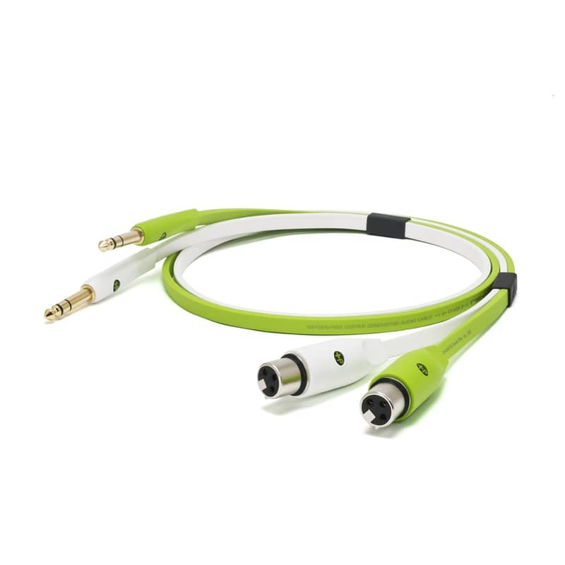 Oyaide NEO D+ XFT Class B STEREO XLR F to TRS Phone, 1 m 0