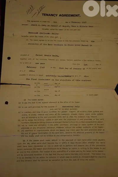 1946–1947 British Mandate Palestine Documents
