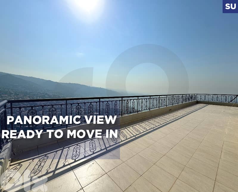 breathtaking unblockable panoramic view, adma/أدما  REF#SU128282 0