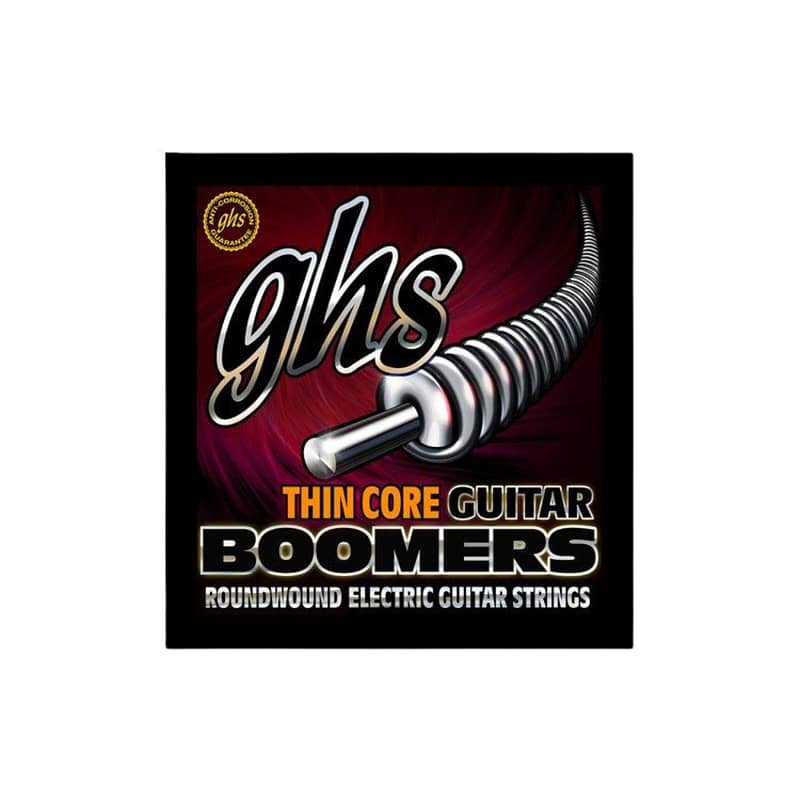 GHS TC-GBXL Thin Core Boomers Electric Guitar Strings, Extra Light (9- 0