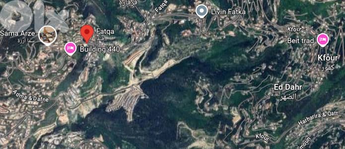 1390 SQM Land+Sea/Mountain View 4 Sale in kfour-أرض للبيع في الكفور