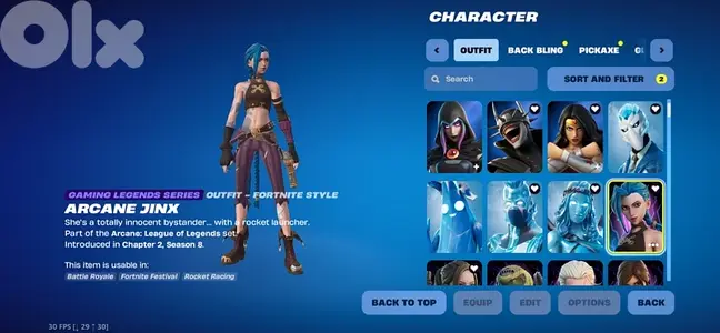 fortnite account