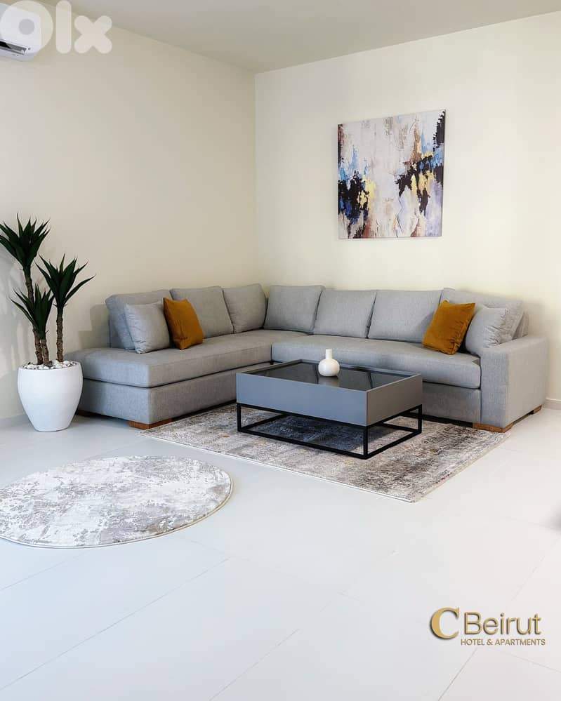 Aparment for rent in Mar Roukoz, big terrace شقة للإيجار في مار روكز 0