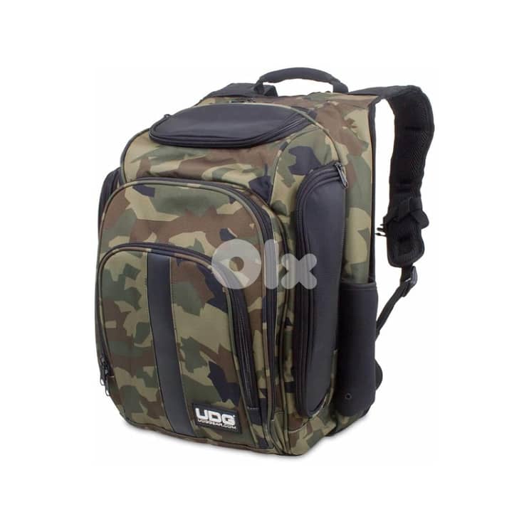 UDG Ultimate DIGI Backpack, Black Camo/Orange Inside 0
