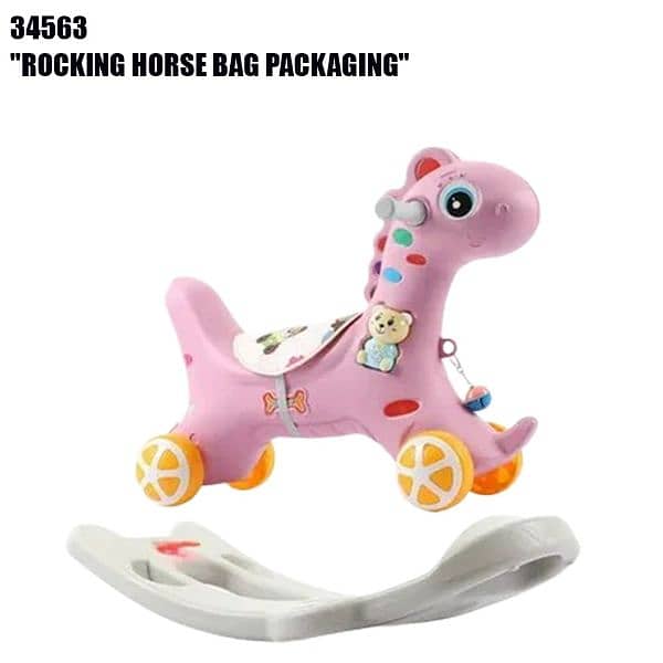 2 in 1 Rocking Horse and cocar 10