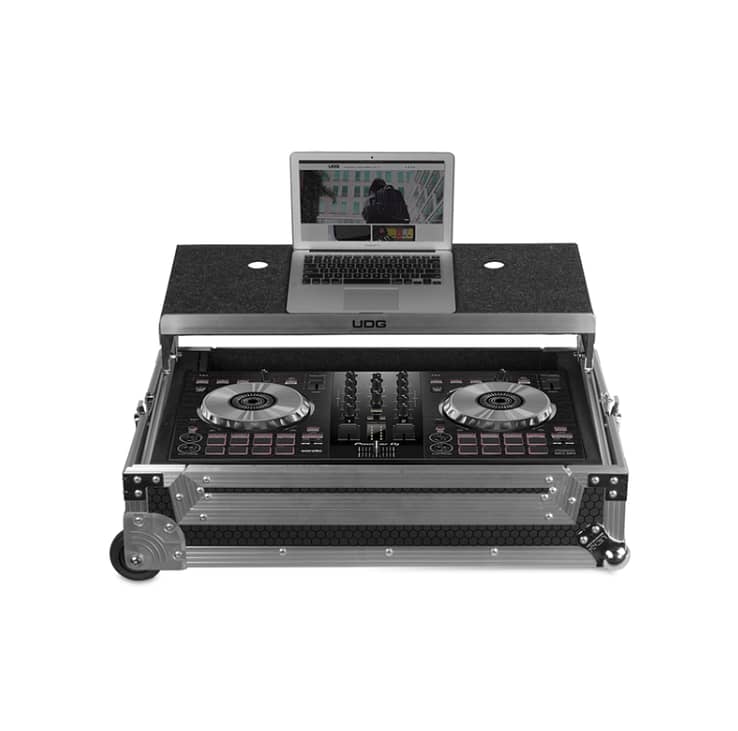 UDG Ultimate Flight Case Multi Format Plus (Laptop Shelf, Trolley + Wh 1