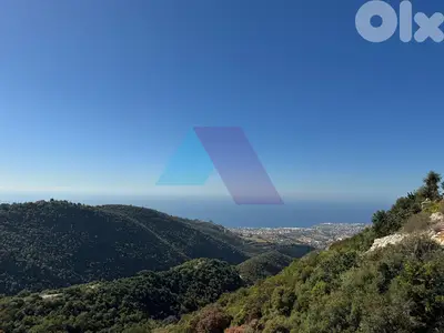900m2 Catchy Land+Sea/mountain View 4Sale in Breij-أرض للبيع في البريج