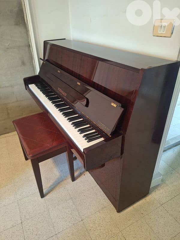 piano steinbach Germany 3 pedal tuning warranty like new 0