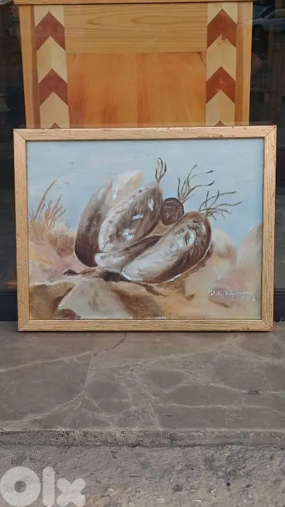 لوحة رسم زيتي اوروبية