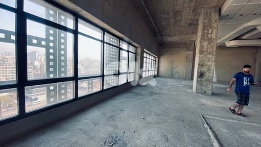 High ceiling office open space or fashion designer