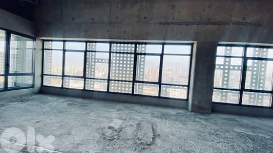 High ceiling office open space or fashion designer