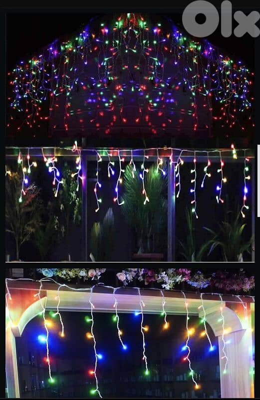 Yassen 300 LED icicle lights, icicle fairy lights/4$ delivery 1
