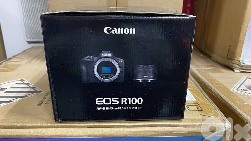 Canon Camera EOS R100 RF-S 18-45mm F4.5-6.3 IS STM Kit last 500$ 0