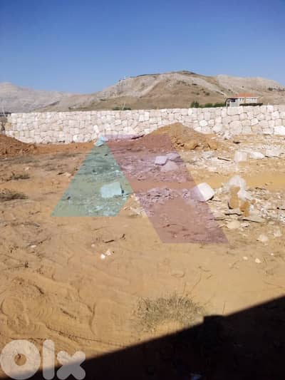 2600m2 Flat land +mountain view 4sale in Zaarour -أرض للبيع في الزعرور