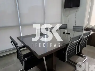 L19666 - Furnished Office For Rent In A Business Center in Horsh Tabet