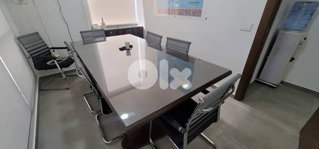 L19666 - Furnished Office For Rent In A Business Center in Horsh Tabet