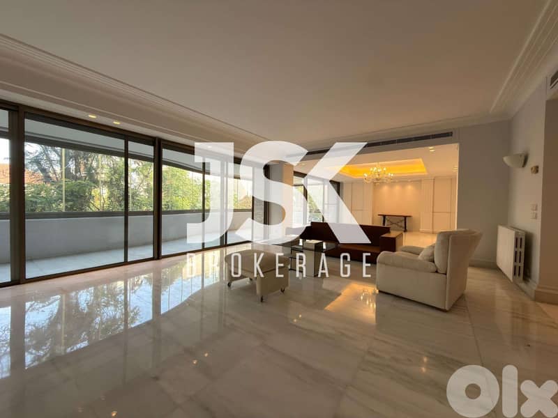 L19677 - Elegant 4-Bedroom Apartment For Rent in Achrafieh, Carré D'or 0