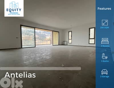 250 SQM Apartment For Sale or Rent In Antelias شقة للبيع #RH223919