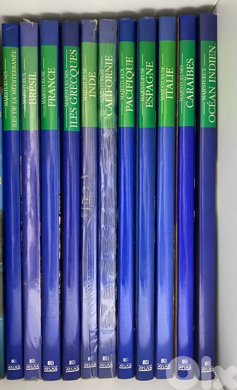 Majestueuses, Les pays du monde, editions Atlas, 11 volumes 0