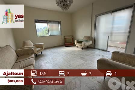Ajaltoun 135m2 | Well Maintained | Quiet Street | Catch | DA Ajaltoun 135m2 | Well Maintained | Quiet Street | Catch | DA