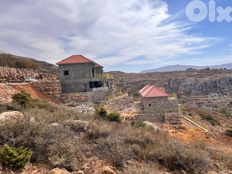 zaarour land 1050 sqm for sale panoramic view #6795 3
