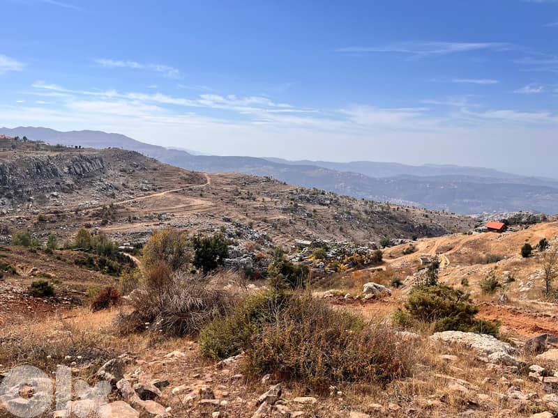 zaarour land 1050 sqm for sale panoramic view #6795 2