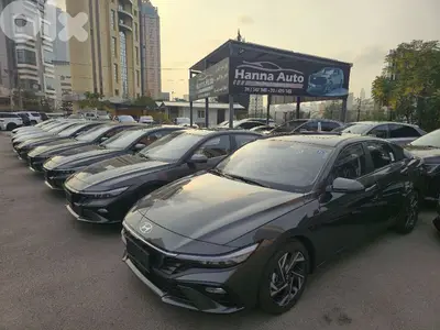 Hyundai Elantra 2025 limited edition BRAND NEW 0KM Offer for rent car