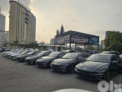 Hyundai Elantra 2025 limited edition BRAND NEW 0KM Offer for rent car
