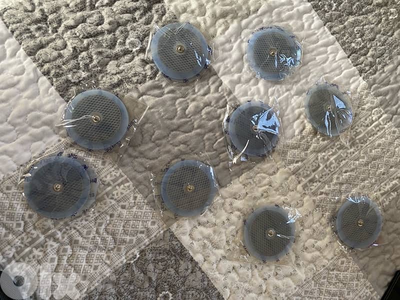 9 pairs round snap gel pads 1