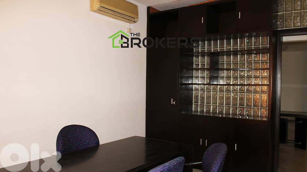 Furnished office for rent in Furn El Chebak 0