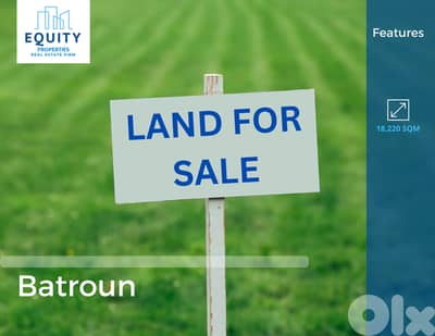 Land for Sale Former Stone Quarry in Batroun مقلع صخر #CT224398 Land for Sale Former Stone Quarry in Batroun مقلع صخر #CT224398