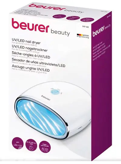 Beurer UV/LED Gel Nail Curing Lamp MP 48