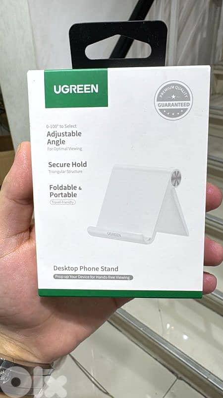 Ugreen desktop phone stand lp106 white 0
