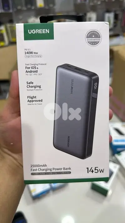 Ugreen 25k 145w Fast charging Power bank