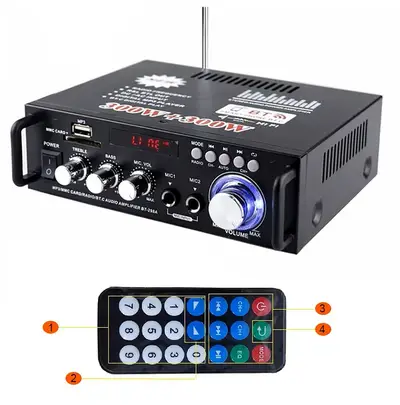 BT-298A Home Digital Amplifiers Audio Display 300W+300W Digital HIFI A