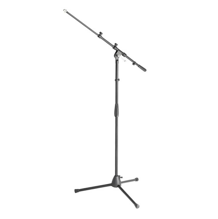 Adam Hall Stands S 6 B Microphone Stand with Boom Arm 0