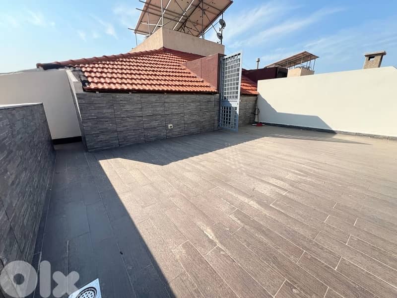 Rooftop Apartment for Rent in Mansourieh 0