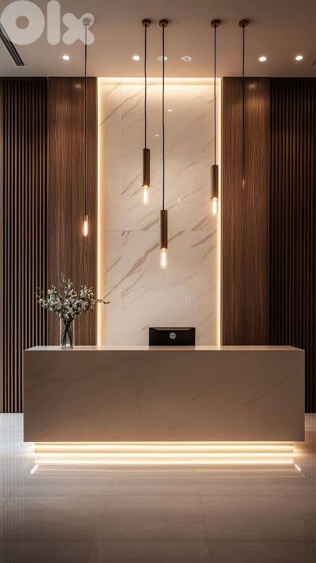 reception desk 0